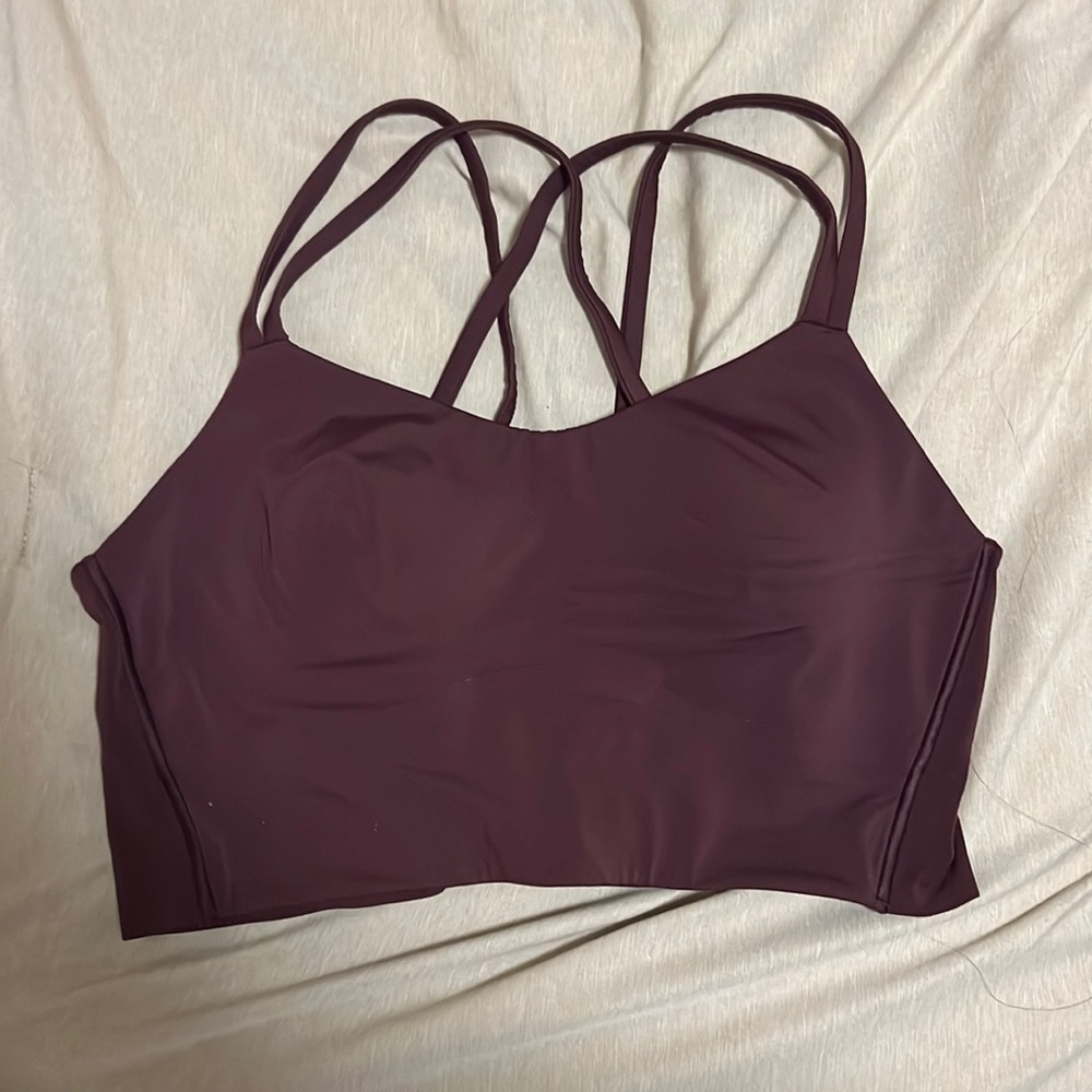 Lululemon like a cloud longline sports bra